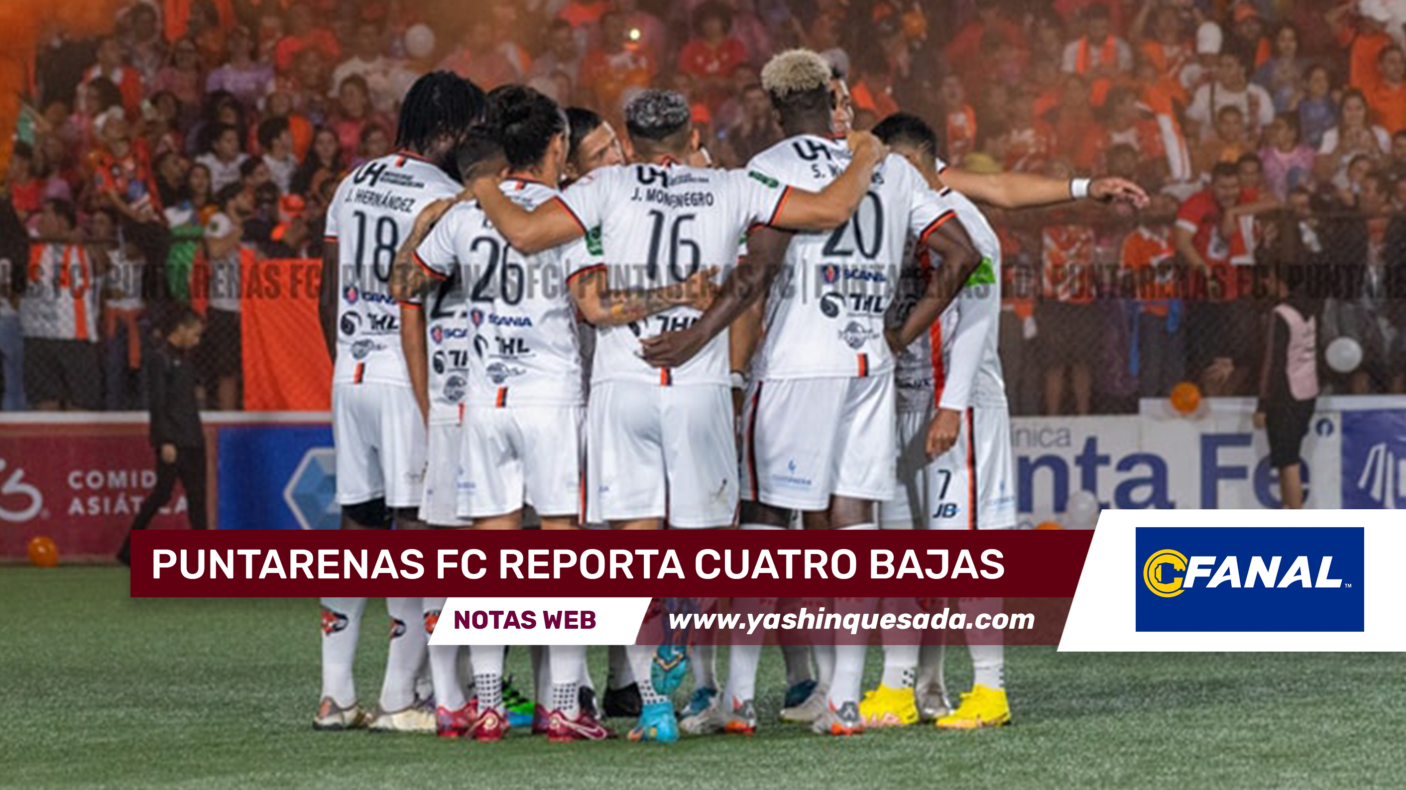 Puntarenas FC reporta cuatro salidas del primer equipo -