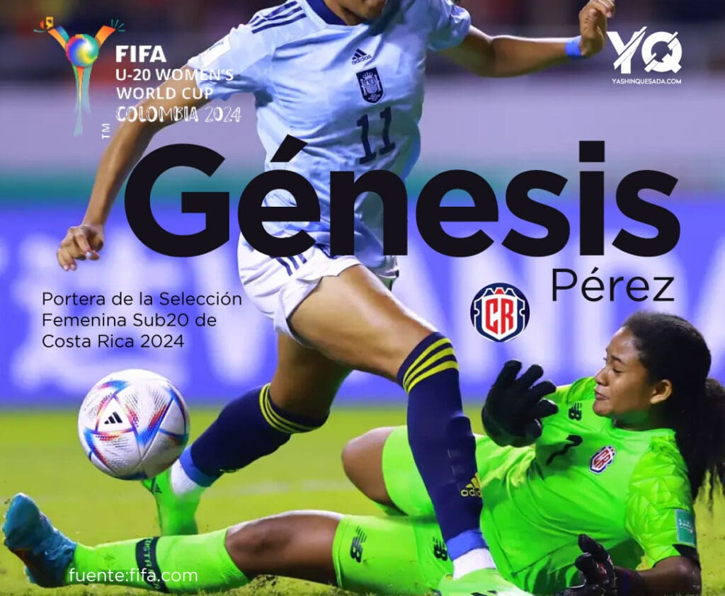 Portera de la Seleccion femenina de futbol 2024 Costa Rica