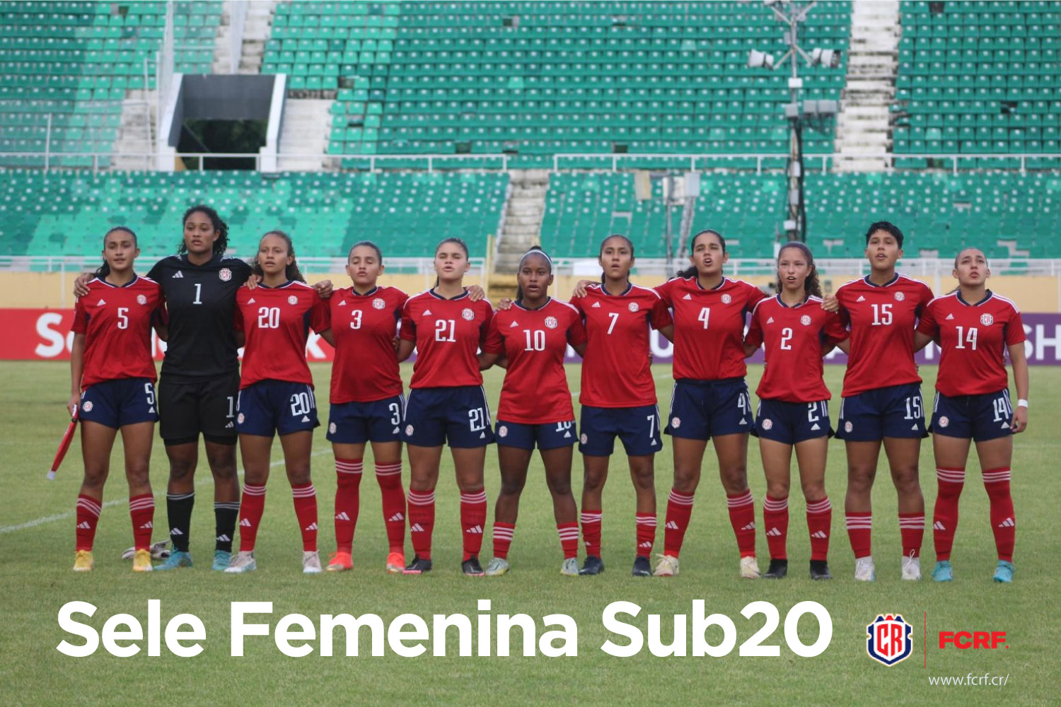 La selección sub-20 femenina de Costa Rica