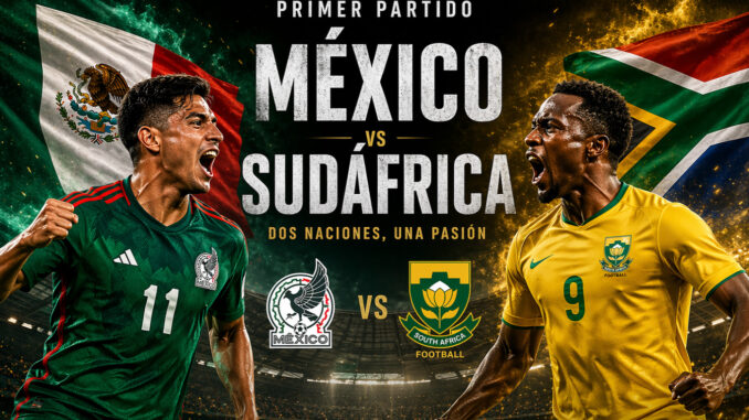 cuando es el primer partido del mundial 2026