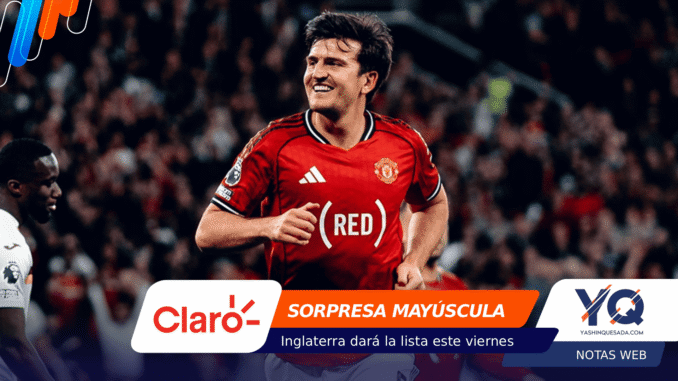 Manchester United player in a red kit running on the pitch during a crowded match, with colorful sponsor banners across the bottom.