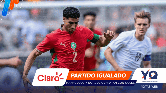 Soccer player in a red jersey with a green captain's armband dribbles forward while an opponent in light blue chases in the background, on a sports banner image.