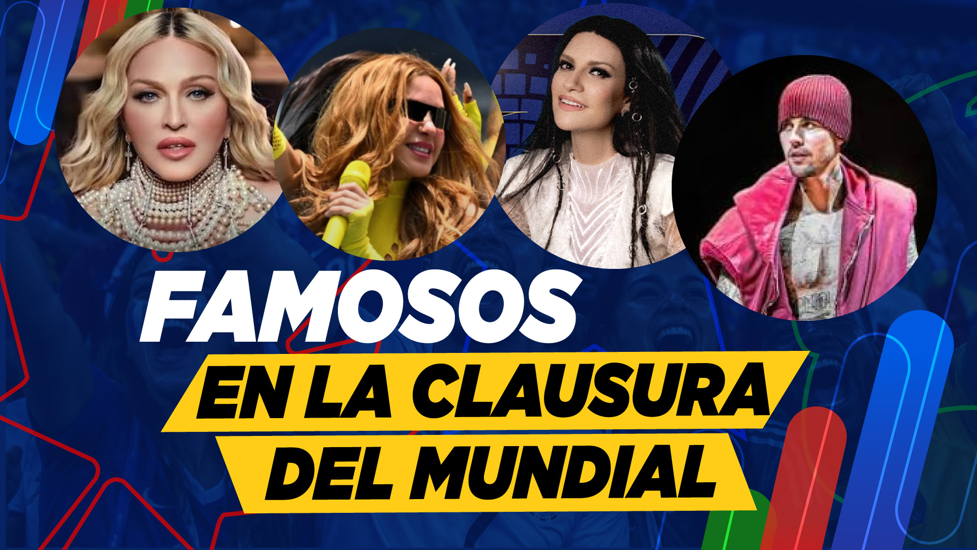 celebridades en la final de la copa